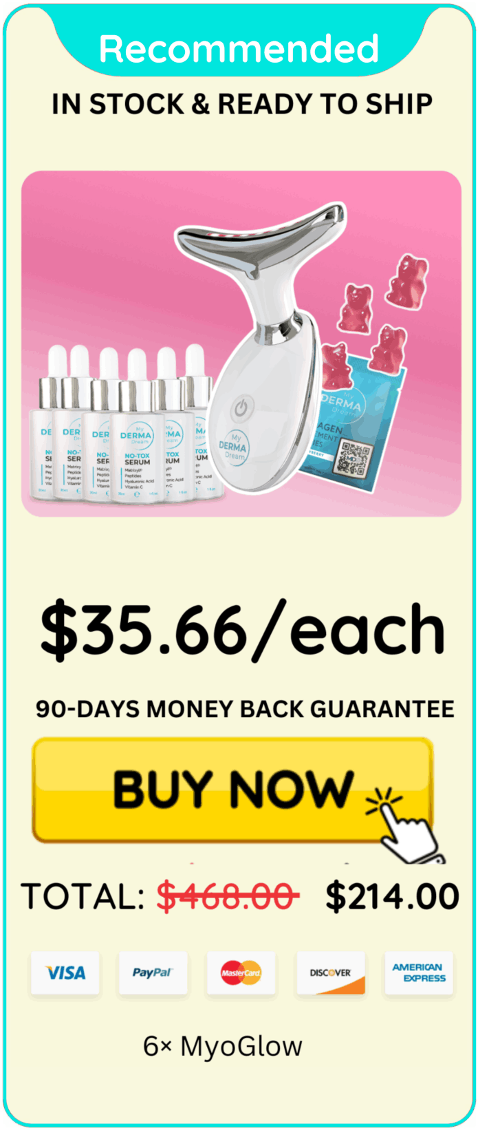 MyoGlow offer price 